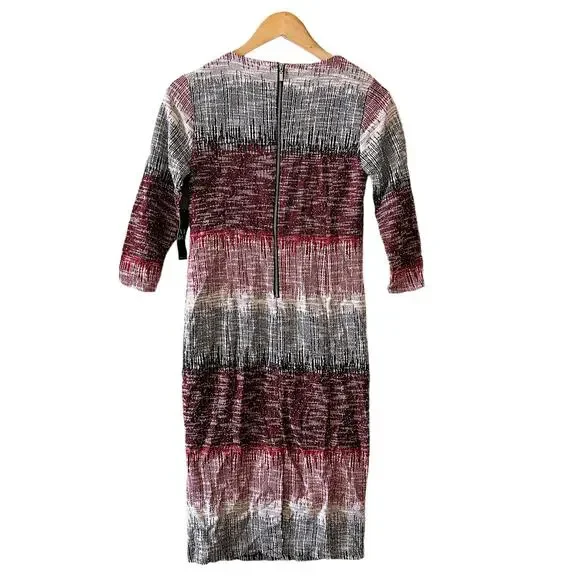 New York & Company Tweed Three Quarter Sleeve Dress Size XS NWT - Picture 2 of 6